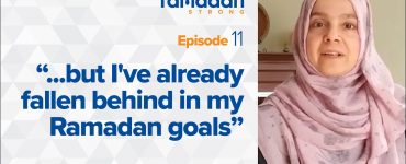 But I've already fallen behind in my Ramadan goals