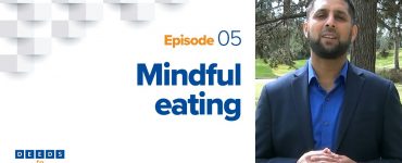 Thumbnail - Mindful Eating | Dr. Osman Umarji - Deeds to Habit