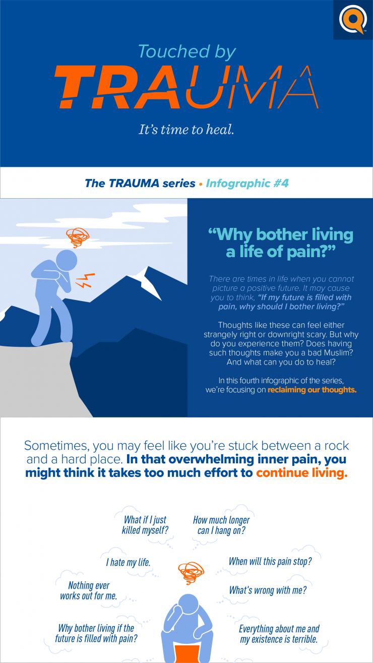 Trauma Short Infographic - Reclaiming Our Thoughts