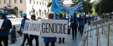 Uyghur Genocide protest
