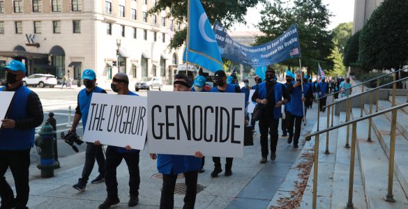 Uyghur Genocide protest